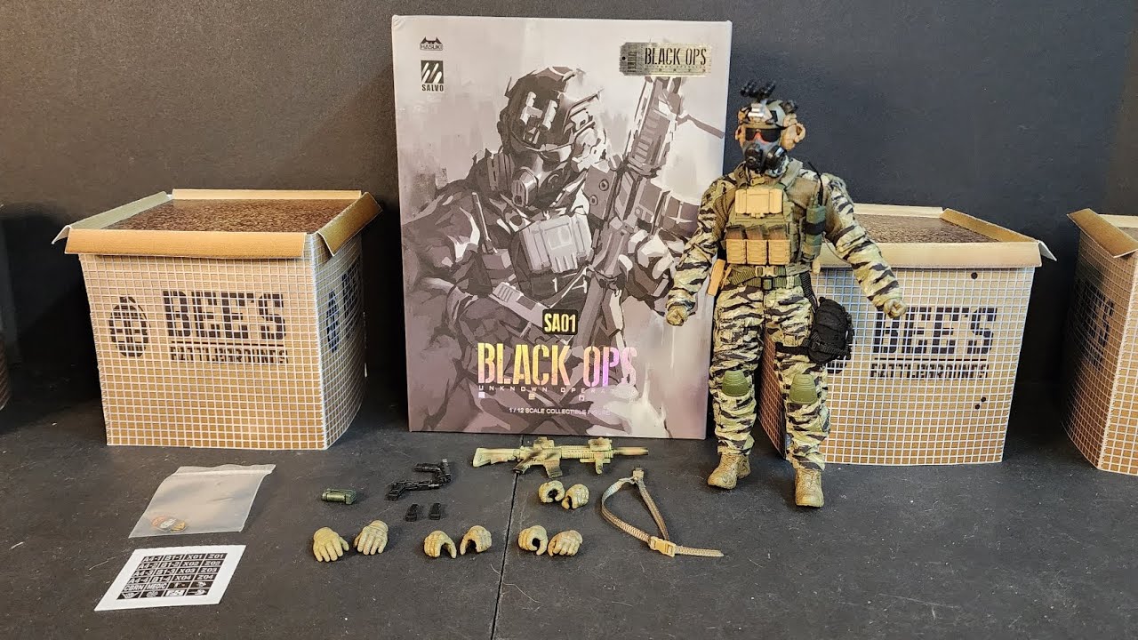 Hasuki Salvo Black Ops Operator Unknown Exclusive Wonder Festival