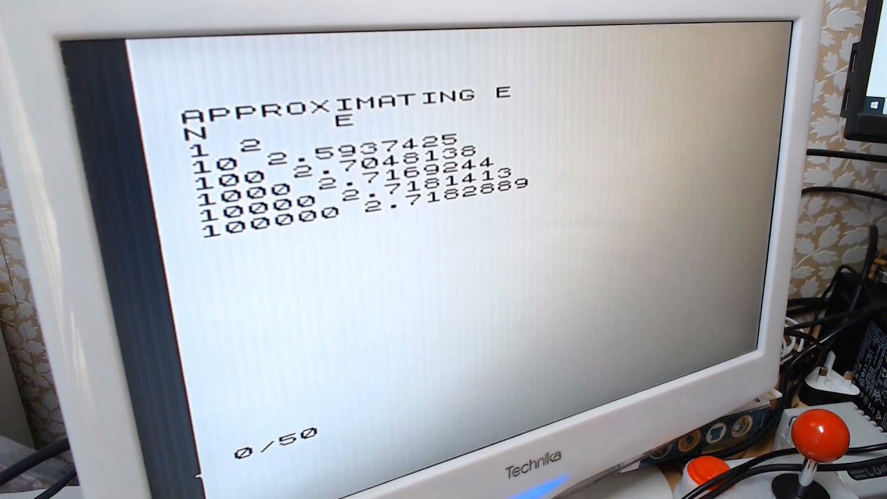 ZX81 fast and slow mode - YouTube