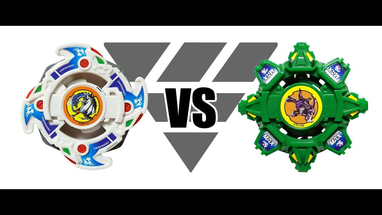 爆転シュートベイブレード ドラグーンF VS ドラシエルF 対戦動画 - YouTube