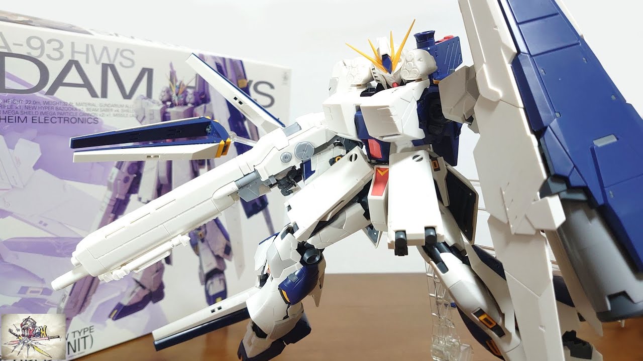 Bandai's Amazing Mechanism] MG 1/100 ν Gundam HWS Ver.Ka Review