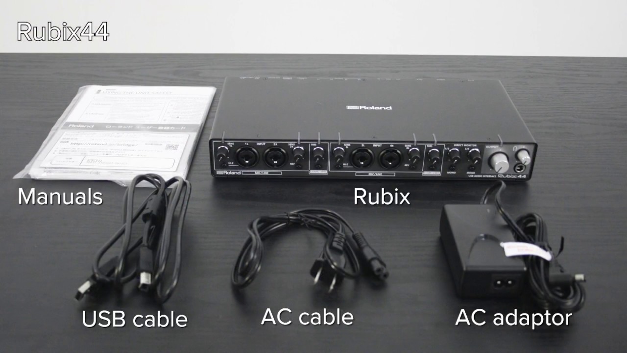 USBオーディオインターフェイス | ローランド | RUBIX-24 | Joshin web