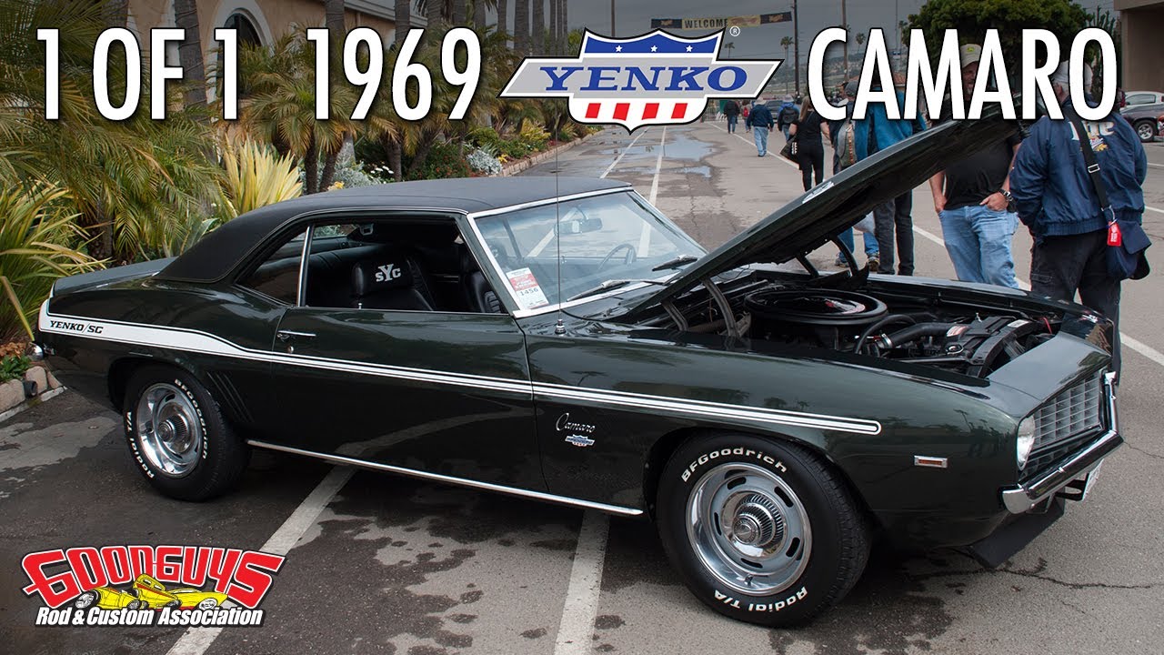 Cold start up: 1 of 1 1969 Yenko Camaro SYC 427 in Fathom Green w