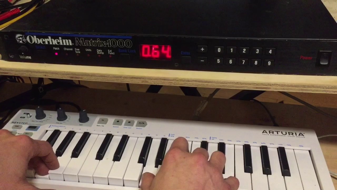 The Amazing Oberheim Matrix 1000 Analog Synth Sound browse