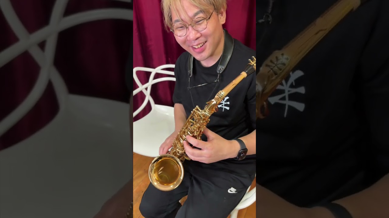 新しいサックス「XYZ」3種吹き比べ。2025年9月1日のムートンストア