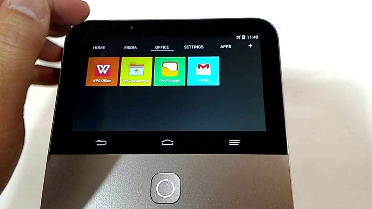 1台4役の新デバイス！SoftBank向けのZTE製LTE対応Android搭載多機能