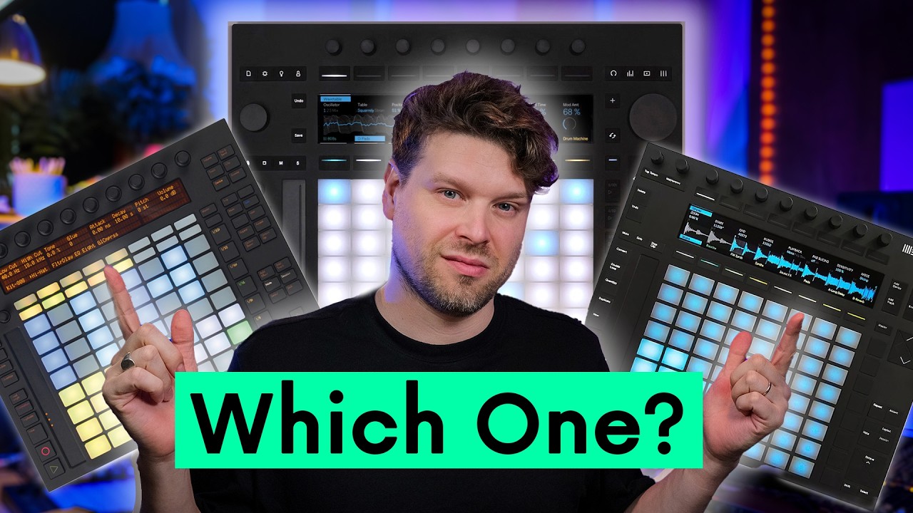 Ableton Push 1 vs. Push 2 vs. Push 3