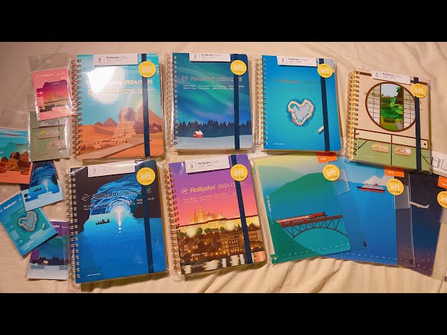 2024年3月始まり】ロフト限定ロルバーンダイアリー📖🚞🚢✈️ - YouTube