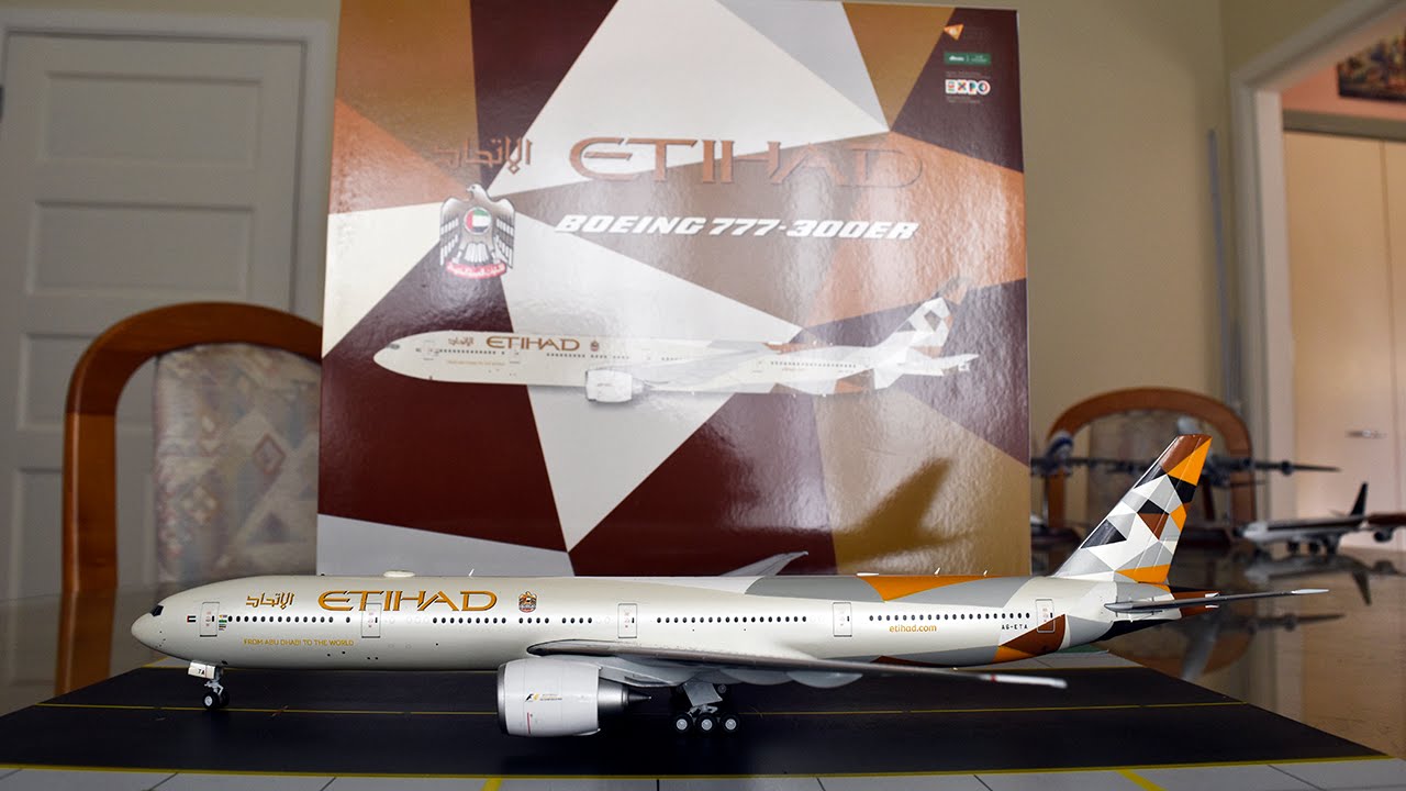 ETIHAD Boeing 777-300ER 1/200スケール Skymarks Boeing 777-300ER