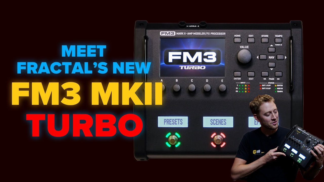 Announcing the FM3 Mk II TURBO from Fractal Audio Systems - YouTube