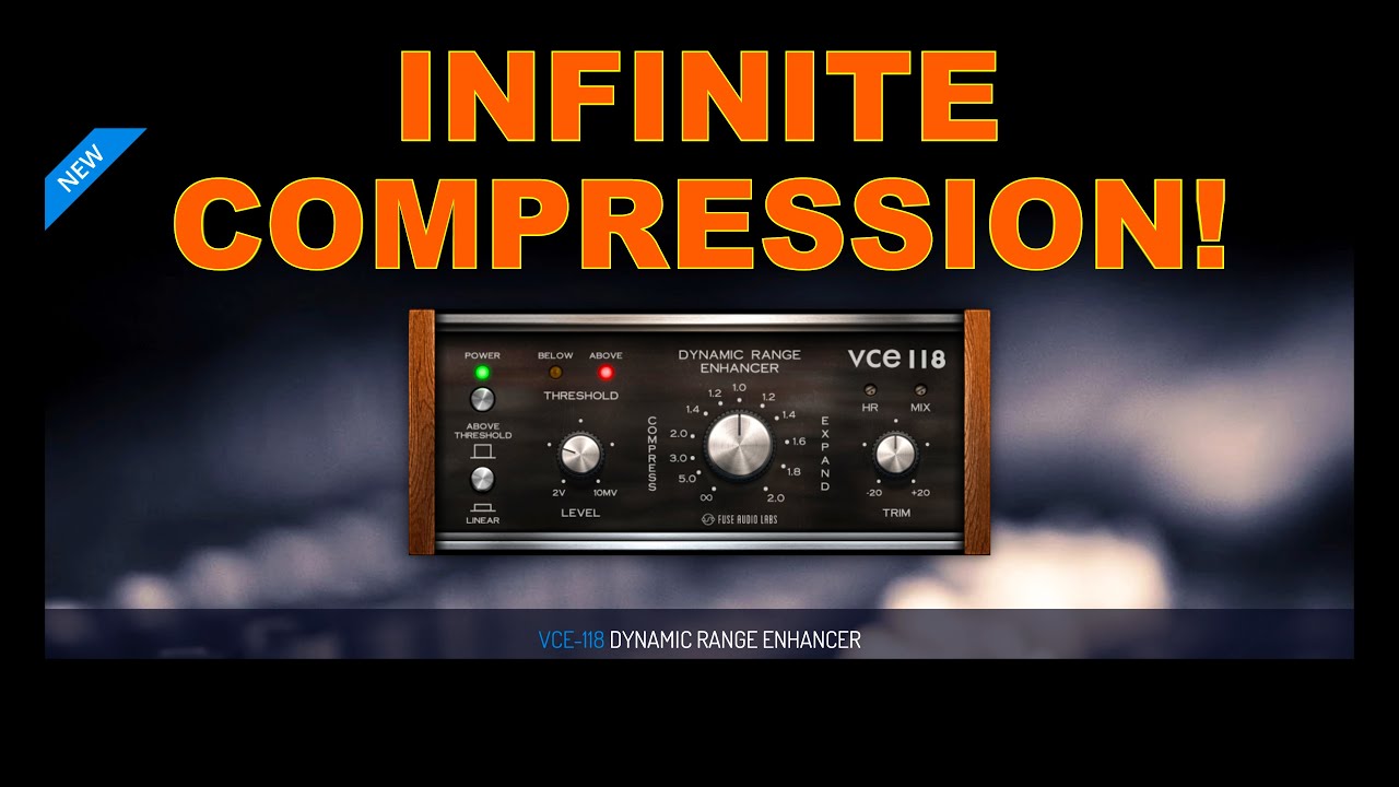 Fuse Audio Labs「VCE-118 – Dynamic Range Enhancer」コンプと