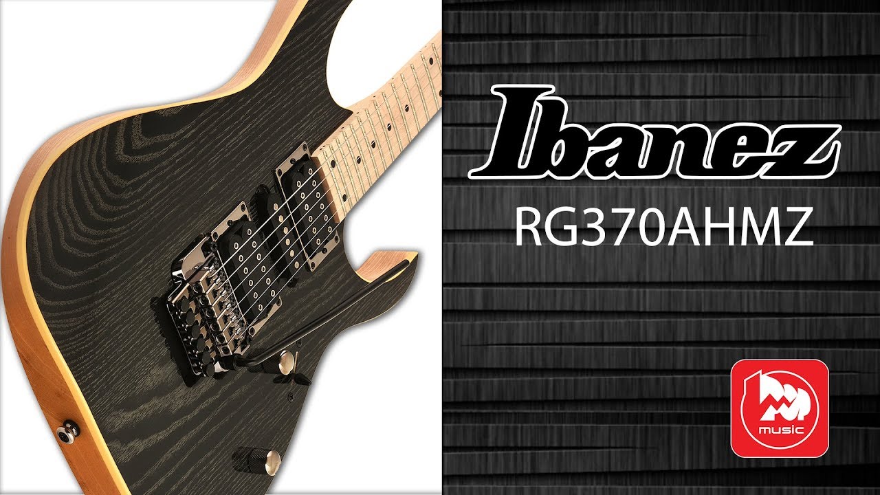 Review of the Ibanez RG370AHMZ SWK guitar. Features and Specs