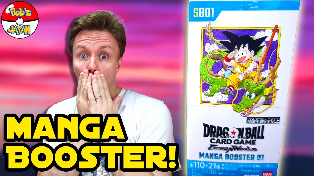 Dragon Ball Super Fusion World SB01 Manga Booster Japanese