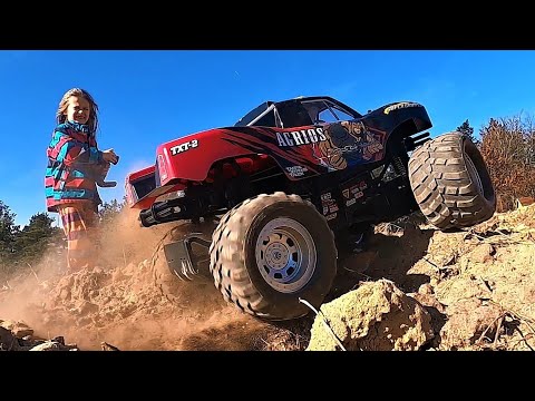 Waking Up the Tamiya TXT-2 Agrios Monster! - YouTube