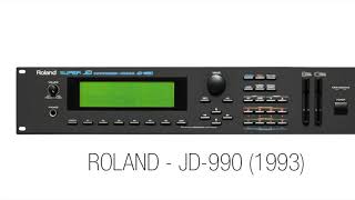 Roland SUPER JD JD-990 DEMO - YouTube
