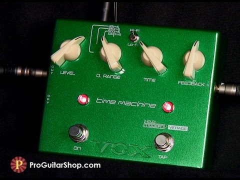 Vox Joe Satriani Time Machine Delay - YouTube