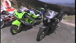 Testing Kawasaki ZXR250, Yamaha FZR250R, Honda CBR250RR, Suzuki