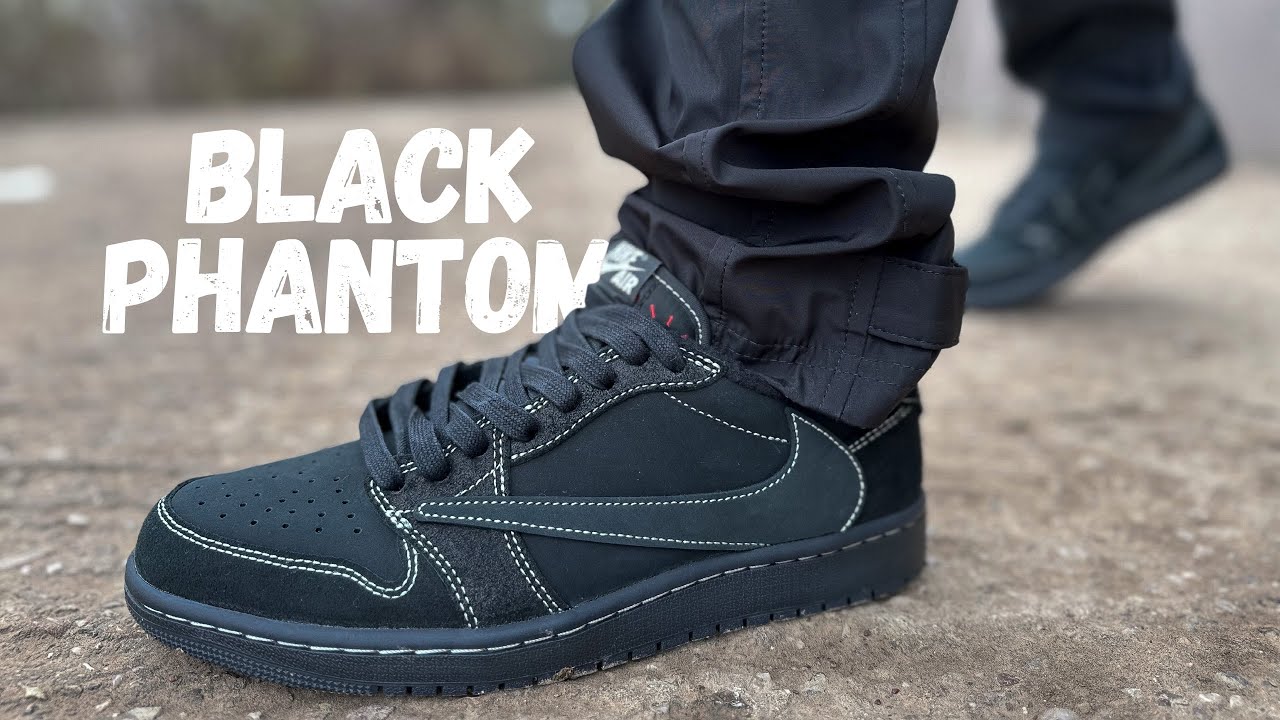 Didn't Expect THIS! Travis Scott Jordan 1 Black Phantom Review