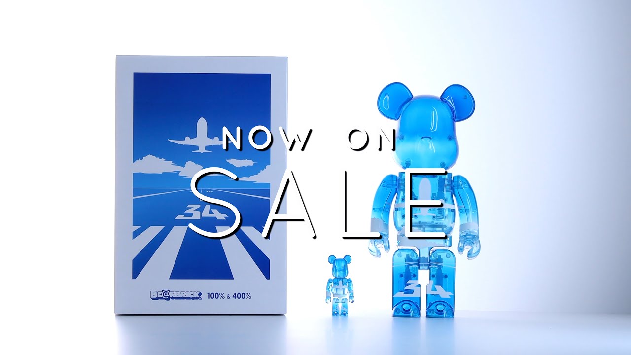 BE@RBRICK for ANA ANA ブルースカイ 100% & 400% - YouTube