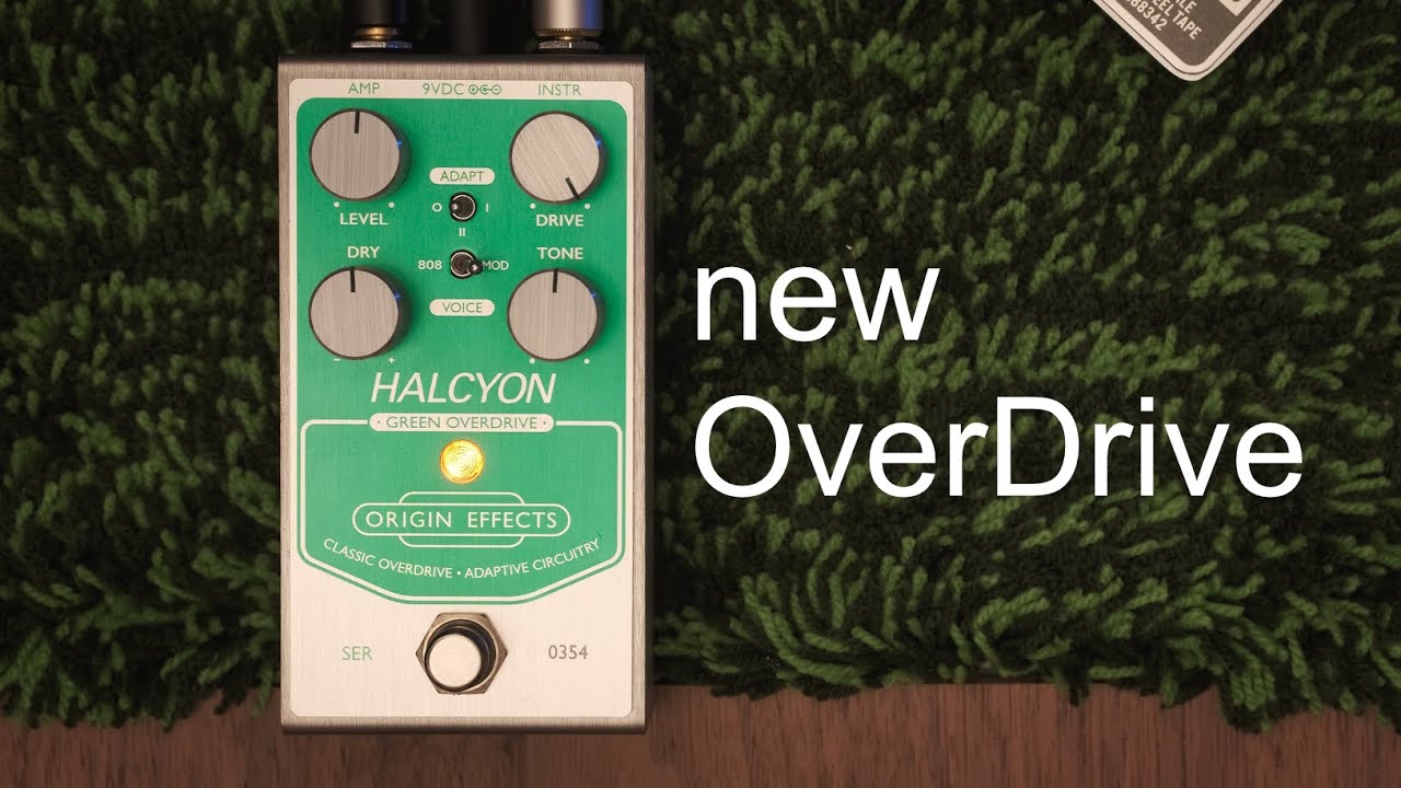 ORIGIN EFFECTS Halcyon Green Overdrive | M.I.D. Miyaji Import Division