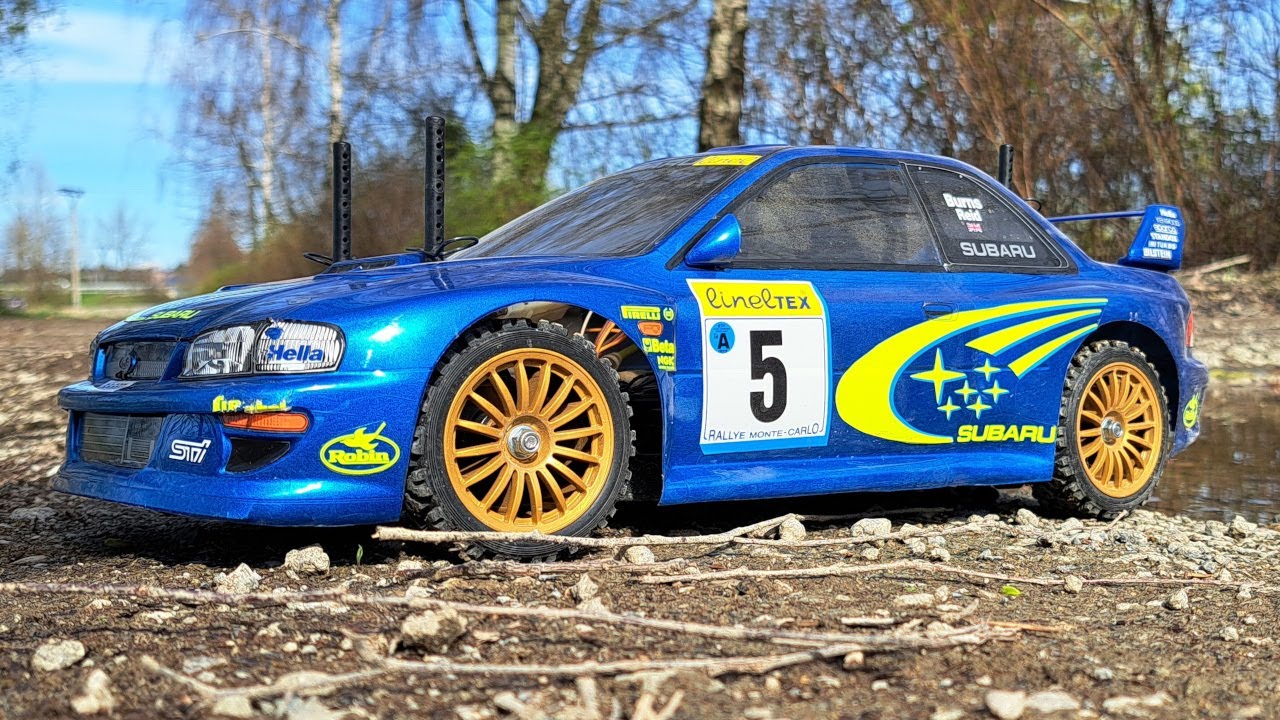 Subaru Impreza WRC 1999 - Tamiya 1/10 - RC Model - YouTube