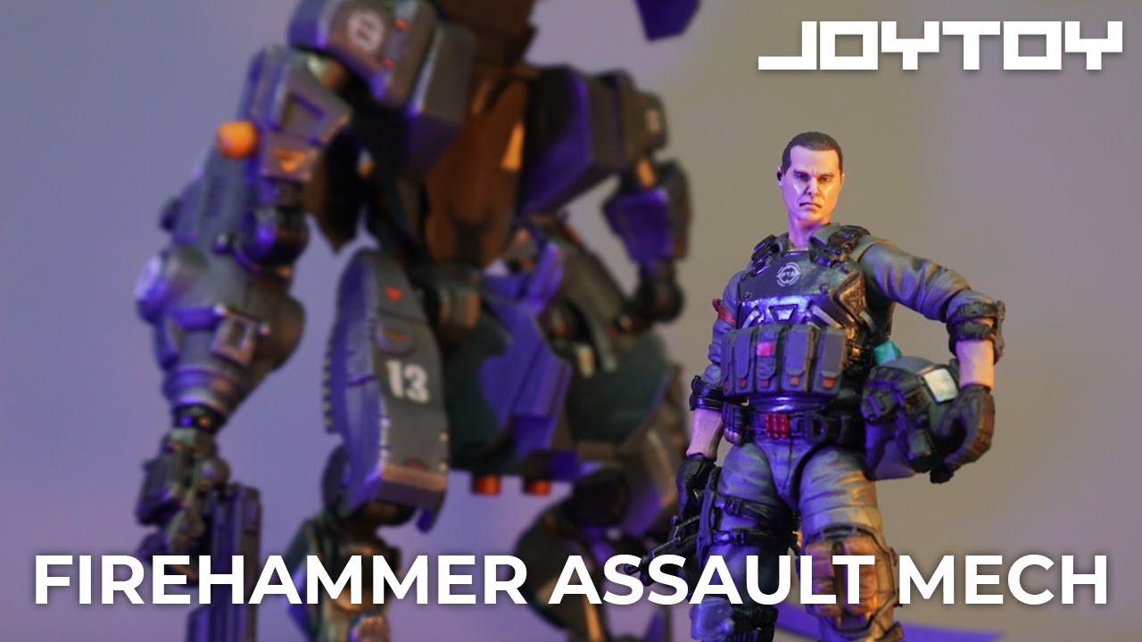 JOYTOY FIREHAMMER ASSAULT MECH | #McPAIKIA's ToyTime - YouTube