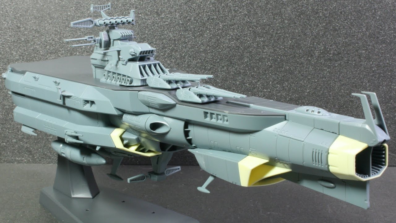 Bandai 1/1000 Earth Defense Force Combat Space Carrier Hyuuga