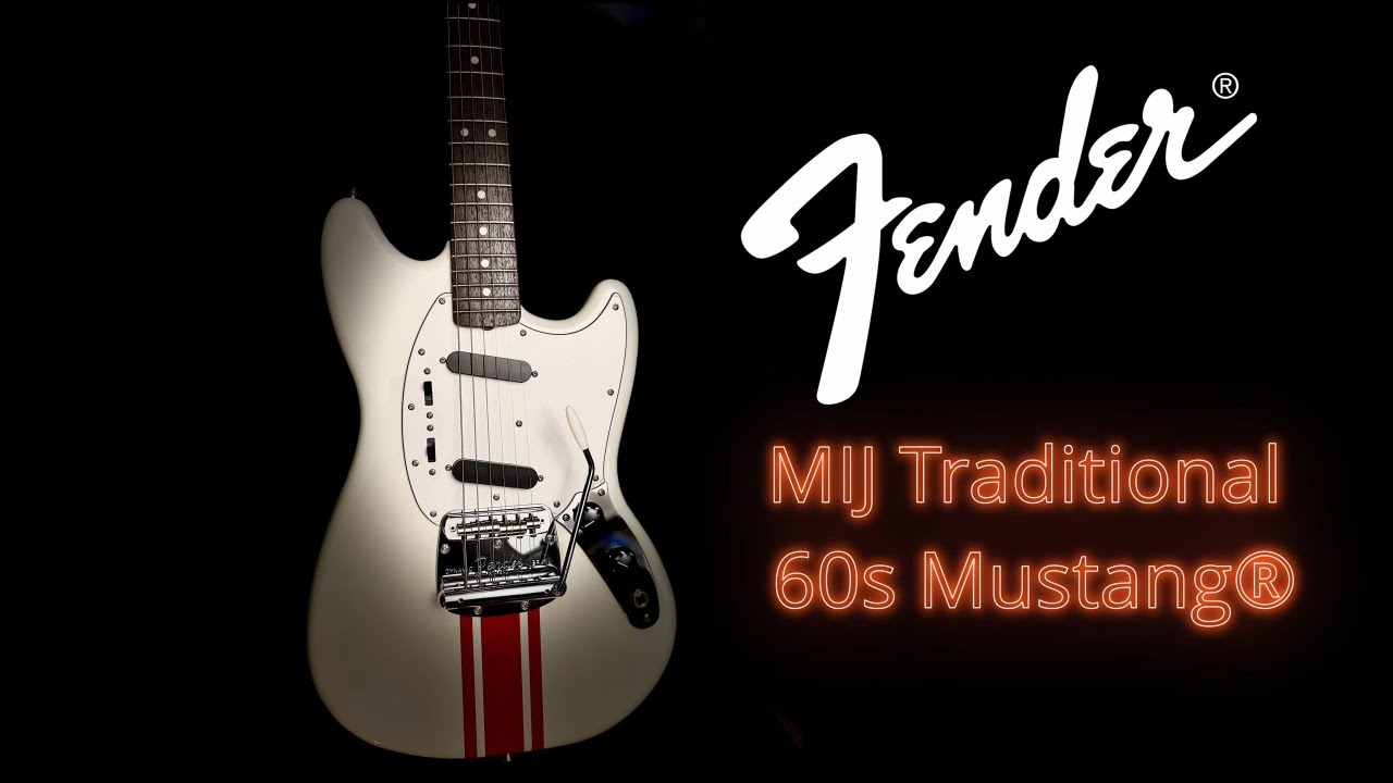 What a nice MIJ Mustang!! The Fender MIJ Traditional 60s Mustang