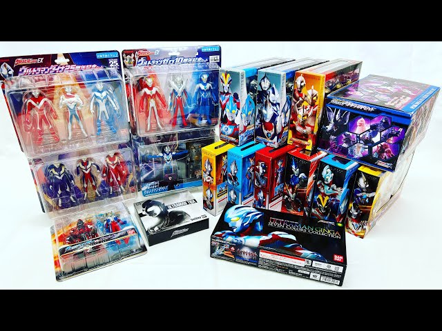 セット販売されたウルトラソフビ全集【ソフビ】ウルトラマンの箱