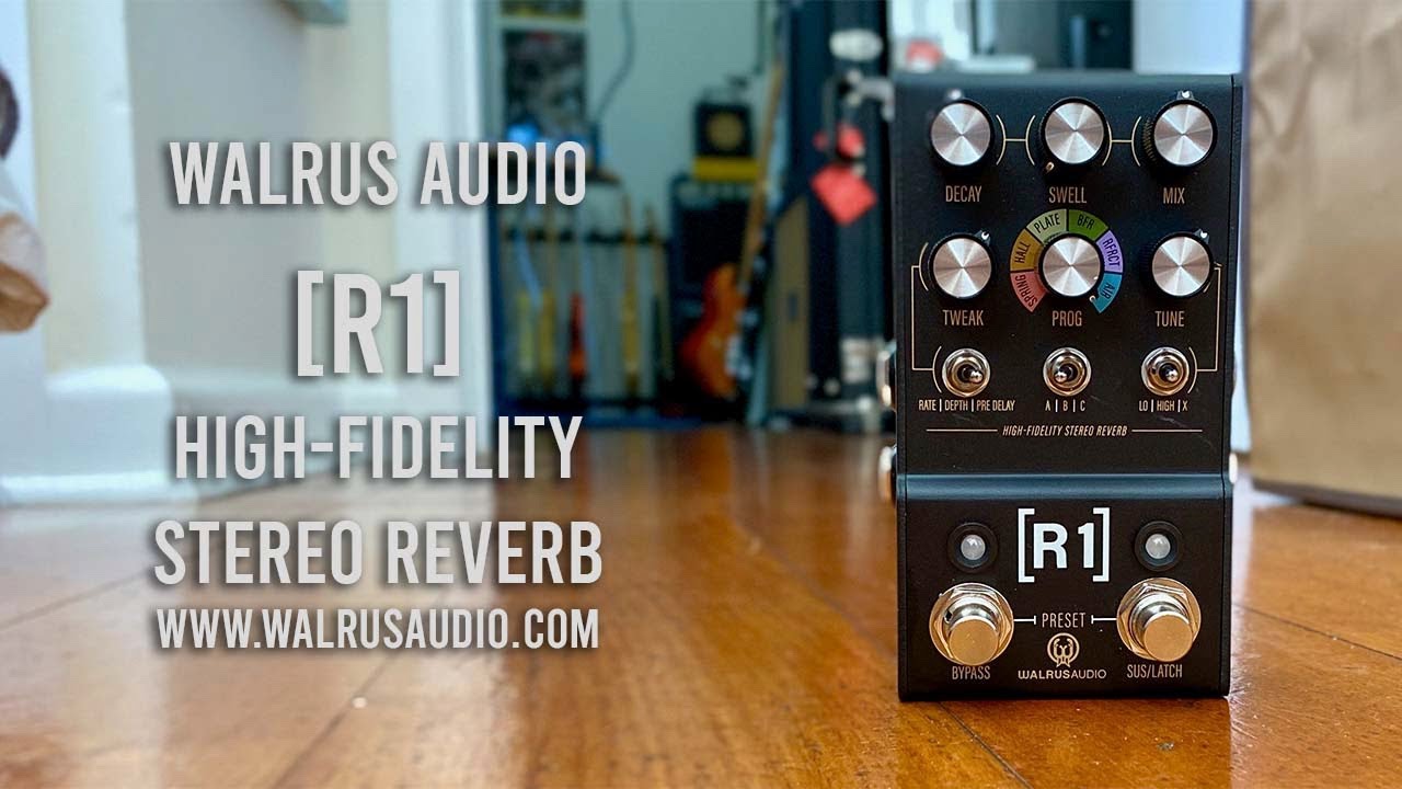 Walrus Audio: [R1] High-Fidelity Stereo Reverb - YouTube