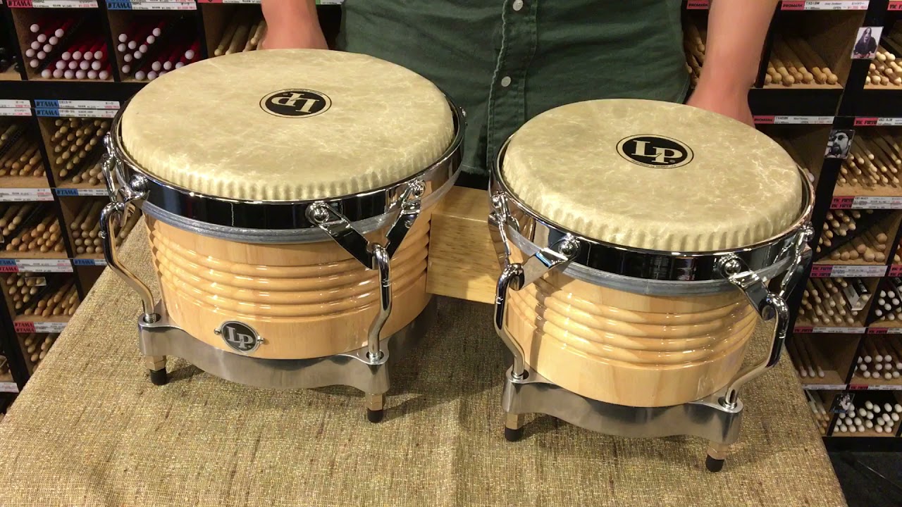 どらむ村カスタム] LP Matador Wood Bongos FIBERSKYN HEAD CUSTOM