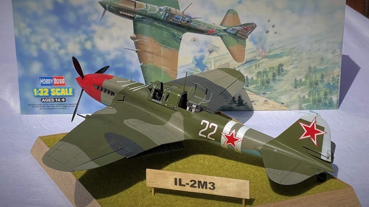 1/32 Hobby Boss IL-2 Sturmovik - BUILD REVIEW - YouTube