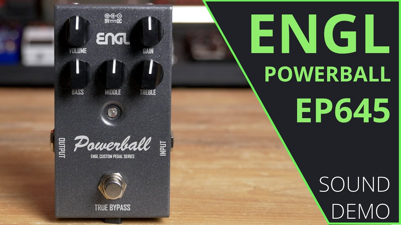 Engl Powerball EP645 Distortion - Sound Demo (no talking) - YouTube