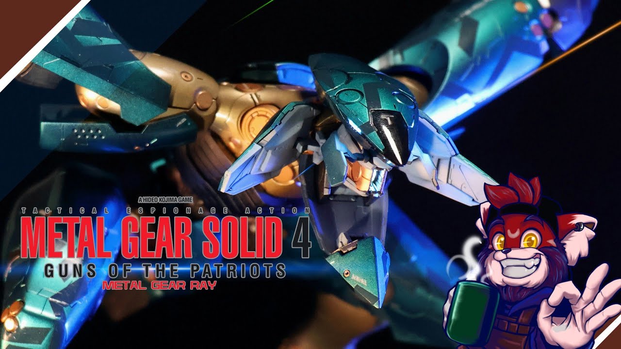 KOTOBUKIYA METAL GEAR RAY 1/100 (SB) - YouTube