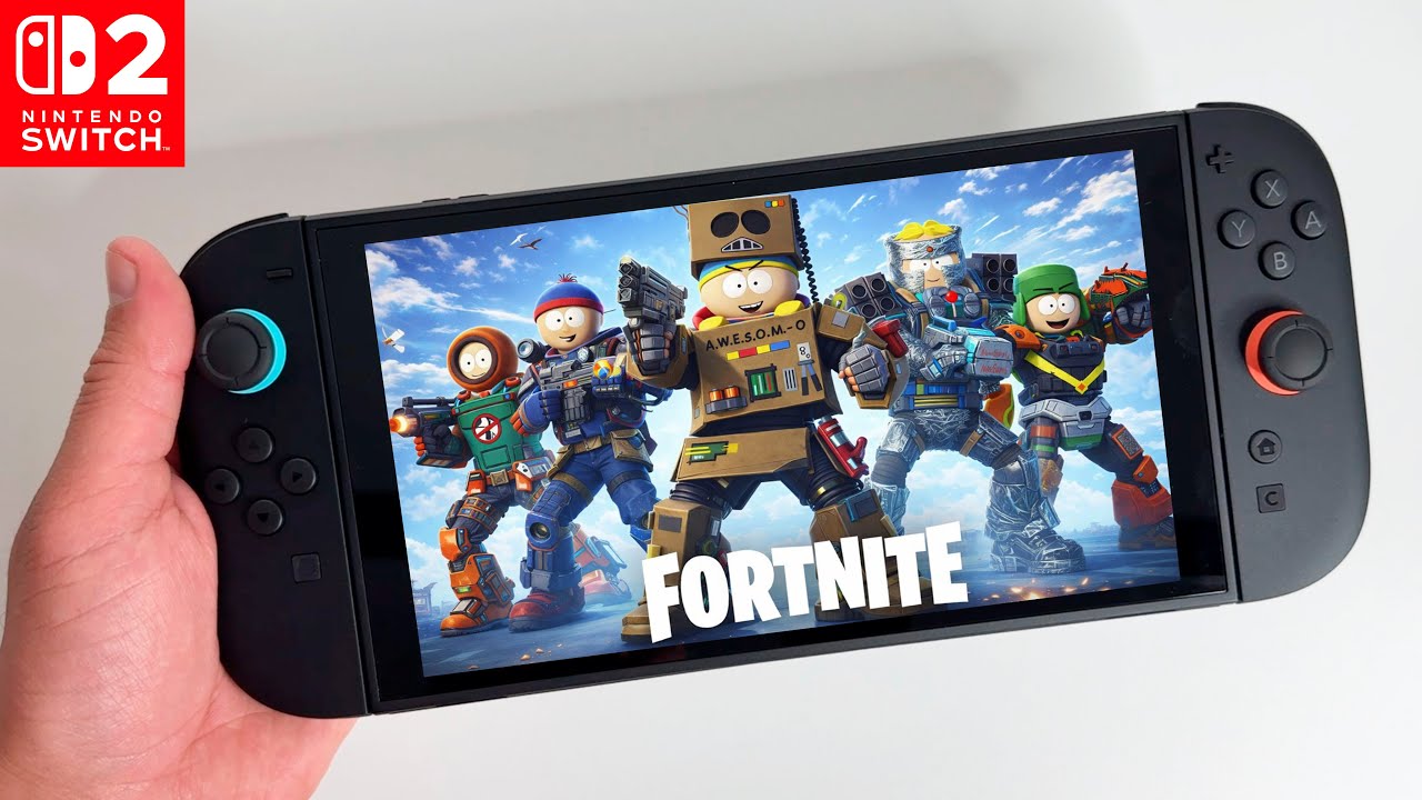 Fortnite x South Park on Nintendo Switch 2 Gameplay | A Big