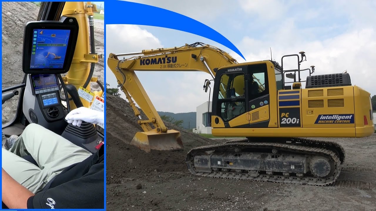 コマツ ICT油圧ショベル PC200i（はたらくくるま はたらくのりもの