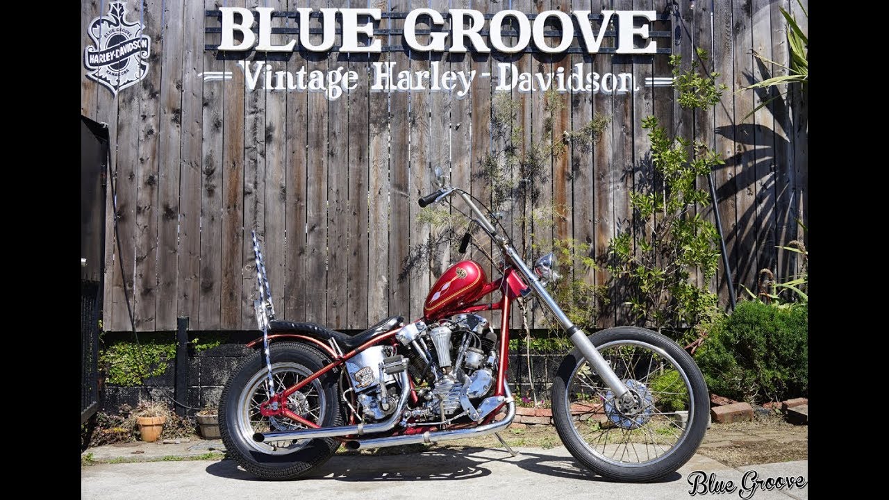 1946 Knucklehead Survivor Chopper - YouTube