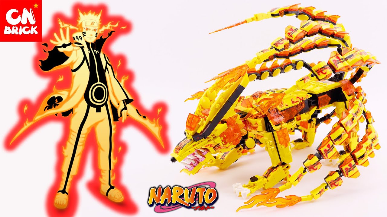 Unoffical LEGO NARUTO Nine Tailed Demon Fox KURAMA ナルト 九尾の