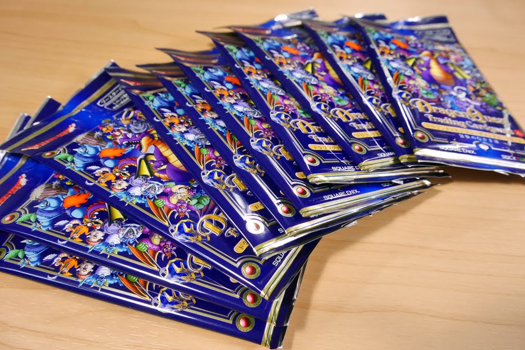 ドラクエカード 開封動画】ドラゴンクエスト トレーディングカード1弾