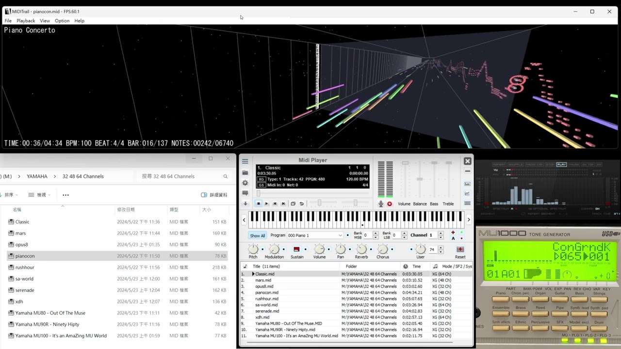 DTM・DAW Japanese Pops MIDI MONTHLY Vol.05 SMF XG XG MIDI Songs 32