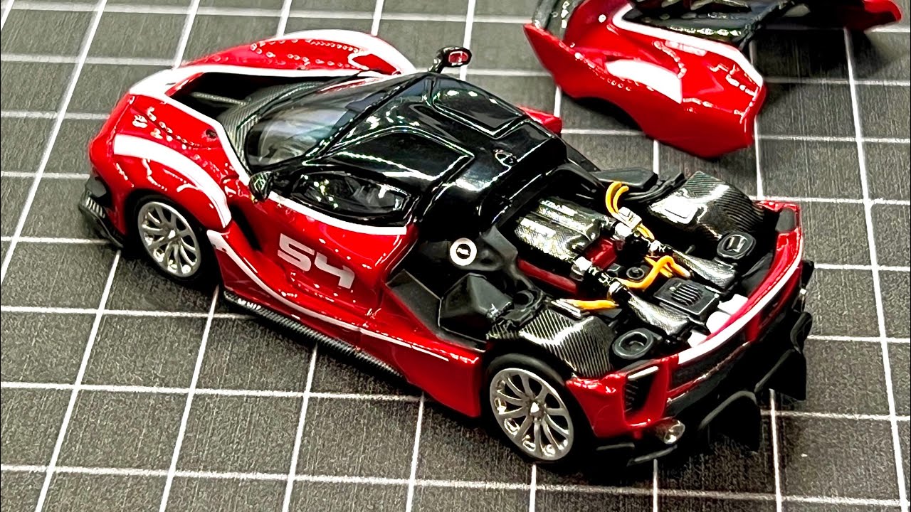 LITTLE TOYS MODELS Ferrari FXX K EVO 2014. 1/64 Scale