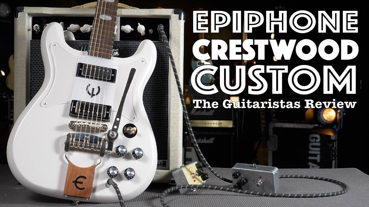 Epiphone Crestwood Custom - Vintage Reissue Guitar Review - YouTube