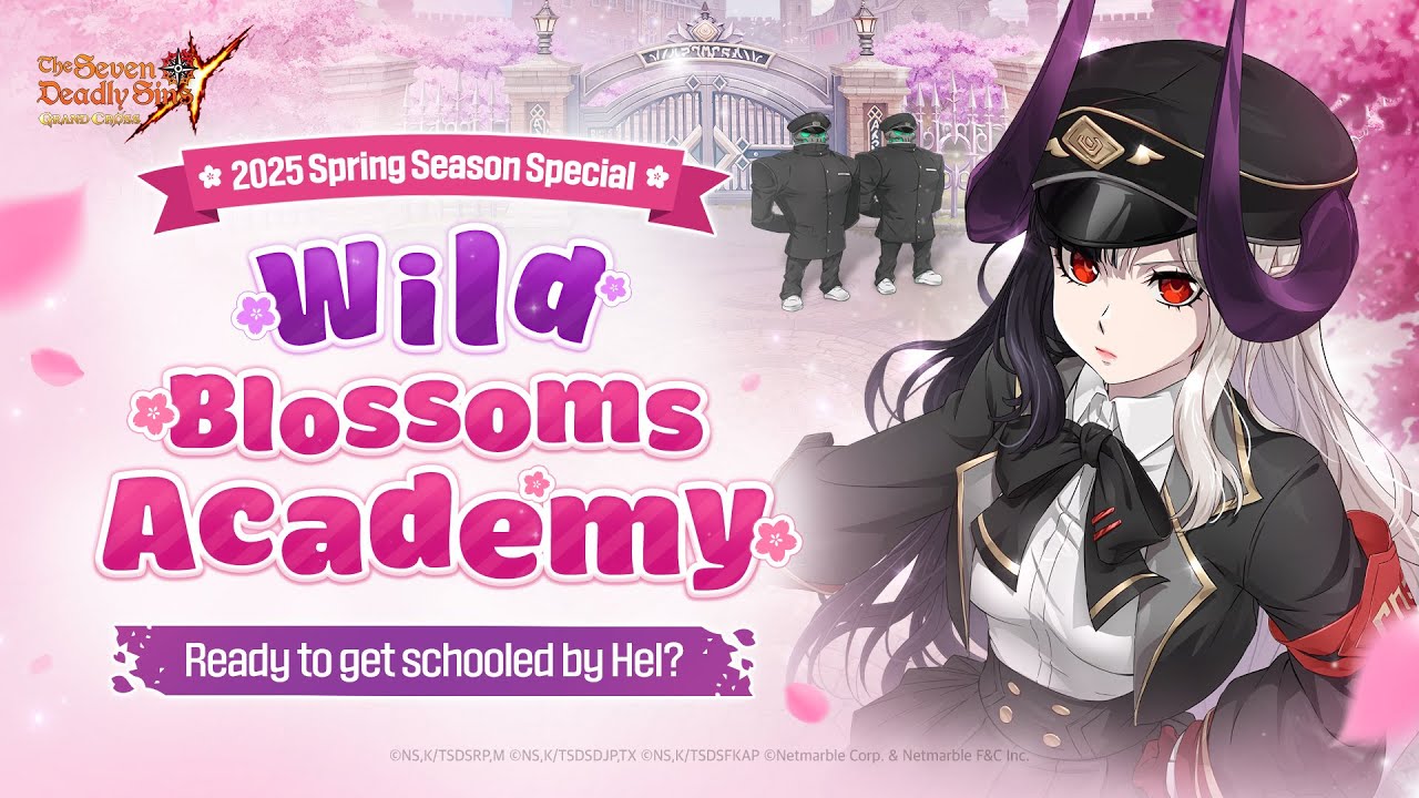 7DS] 2025 Spring Season Special : Wild Blossoms Academy! - YouTube