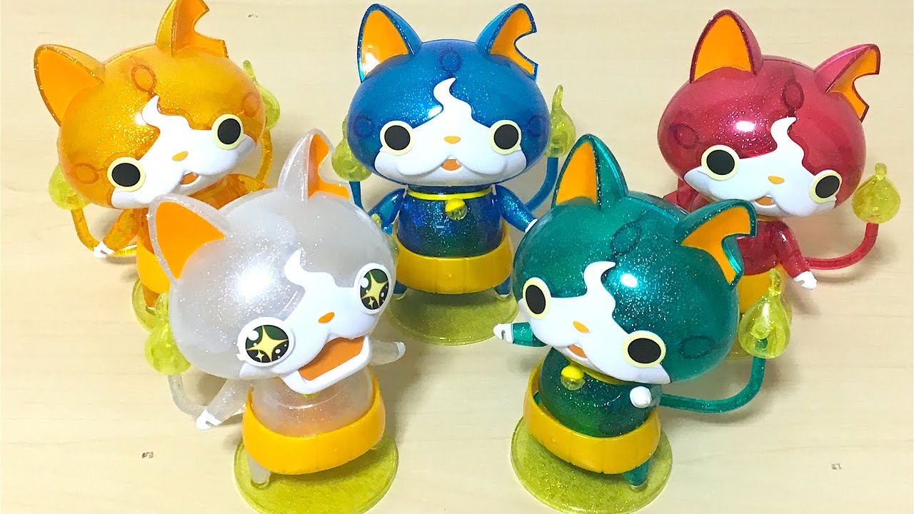 妖怪ウォッチ 宝石ニャンのプラモデル 全5種紹介！ Yo-kai Watch
