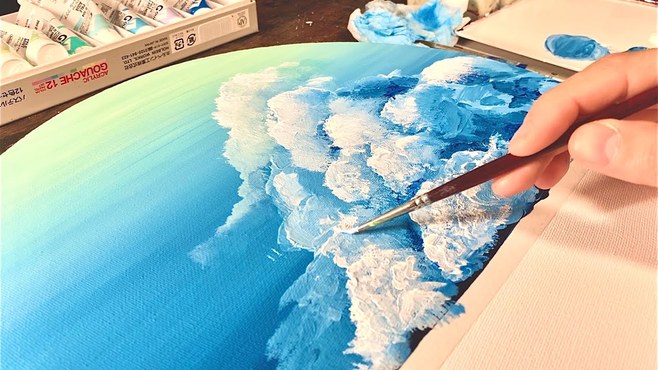 ふわふわ雲がもくもくもく🌤 - YouTube