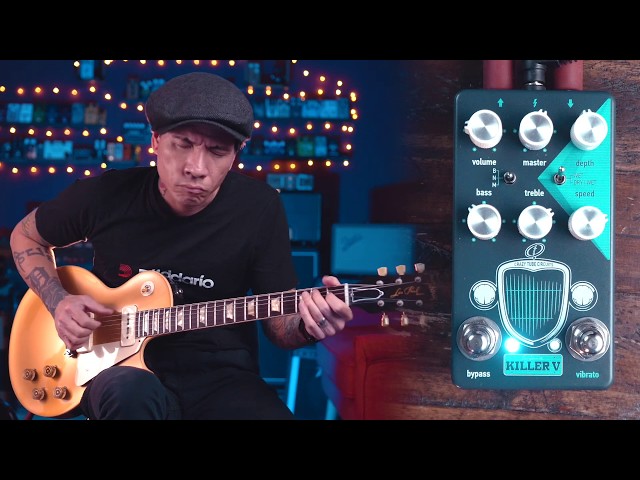 Crazy Tube Circuits KILLER V | Magnatone-style amp in box | OD +