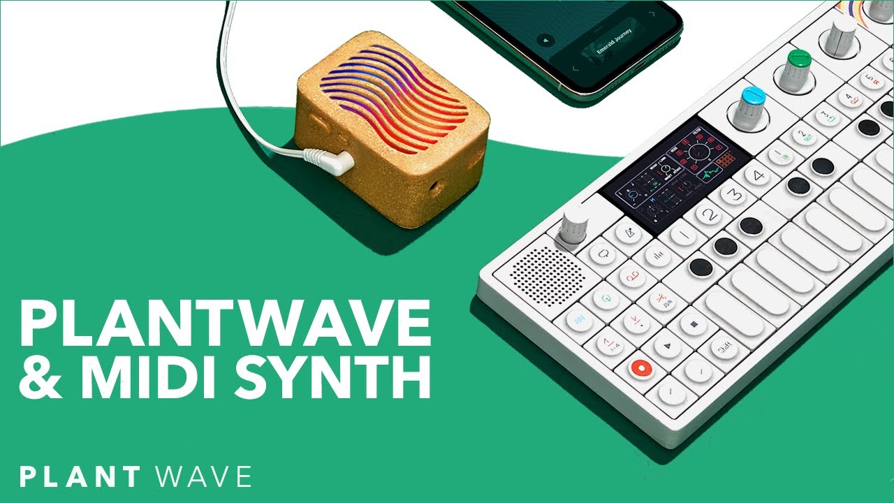 Using PlantWave with a MIDI Synthesizer - Make Plant Music - YouTube