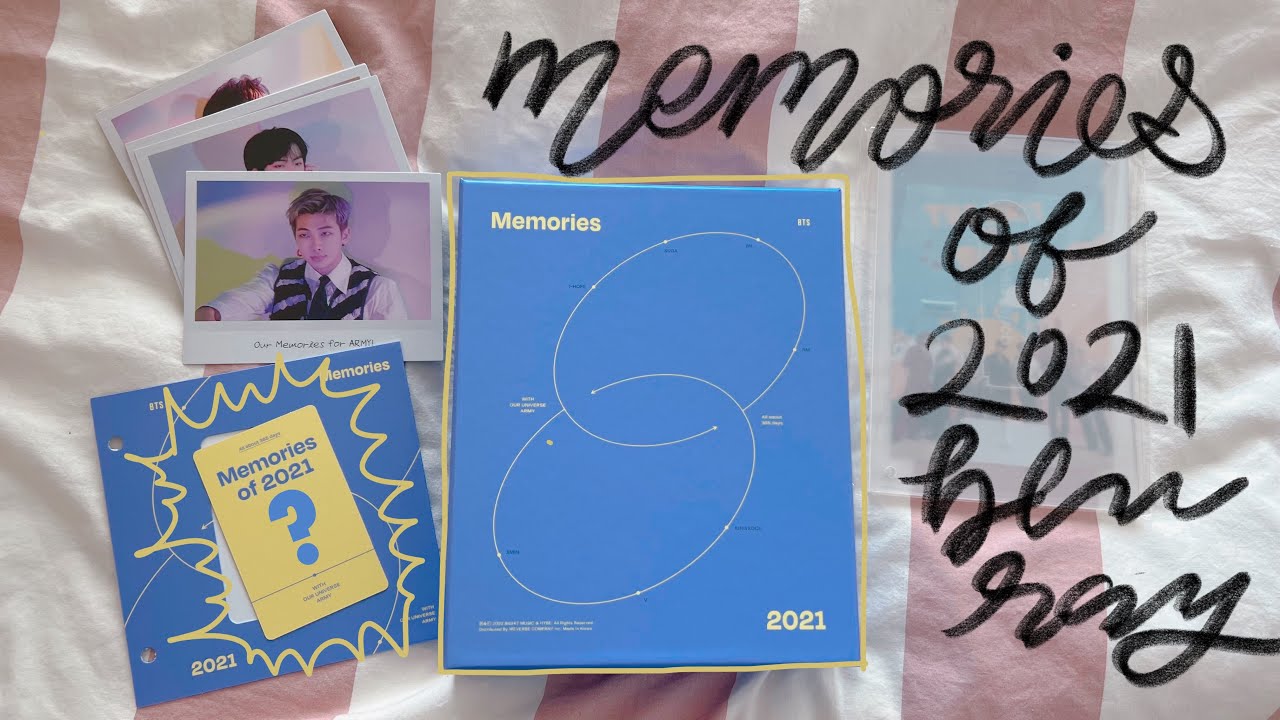 BTS Memories of 2021 Blu Ray Unboxing & Comparison with DVD - YouTube