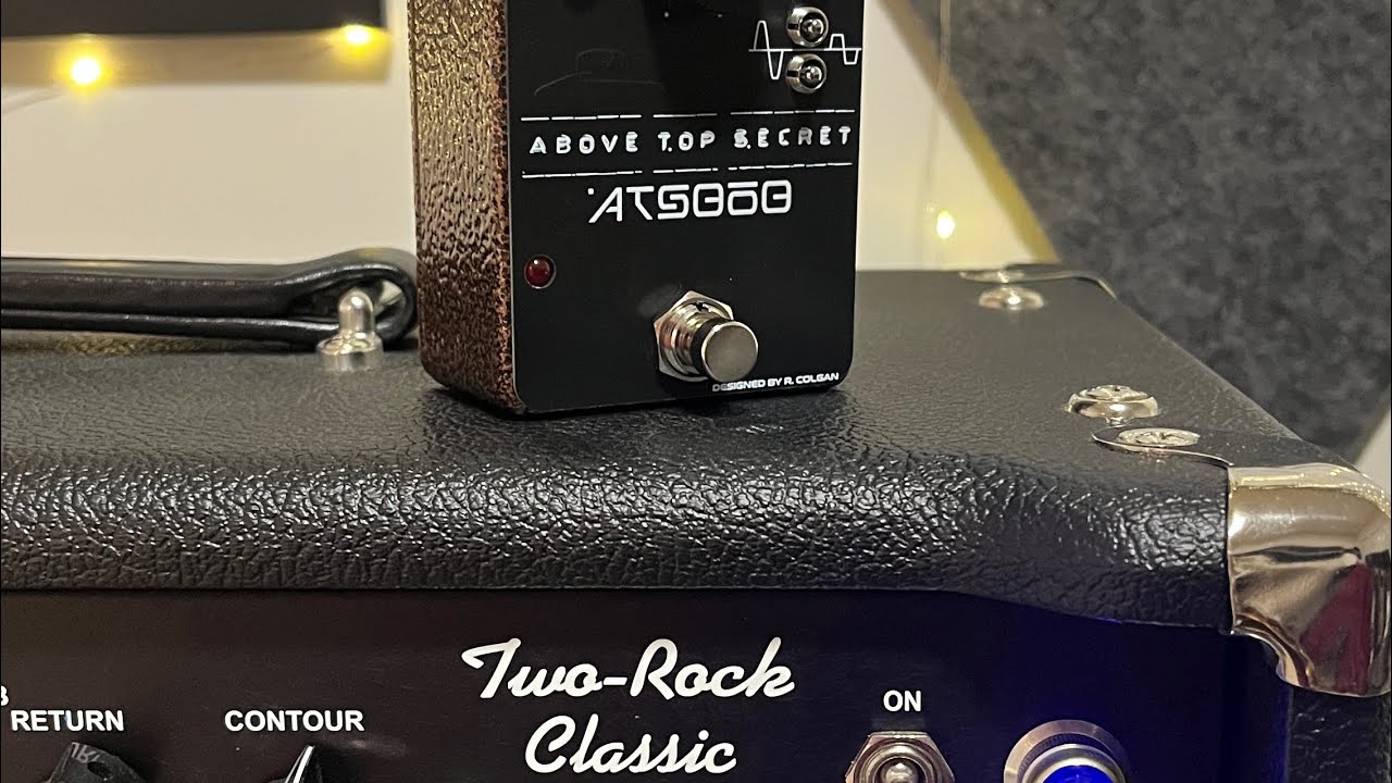 The Tone Geek ATS808 (Vemuram TSV808) + Ron Ellis 64 pickups and