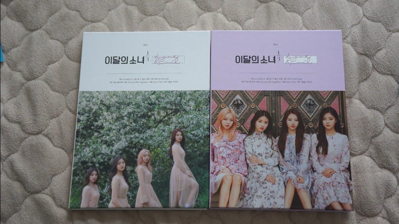 UNBOXING] LOONA 1/3 - Love & Live (both versions) - YouTube