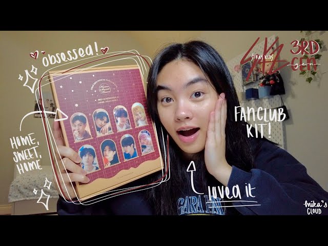 STRAY KIDS 3rd Gen Fan Club Unboxing | SKZ-REPLAY inclusions